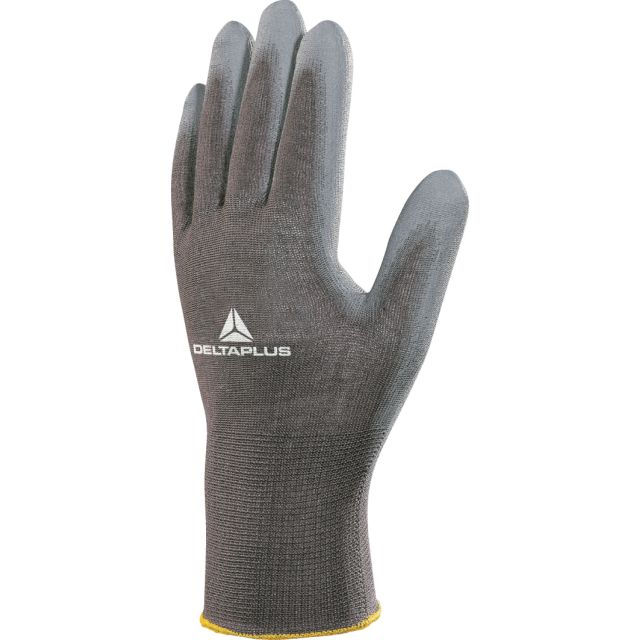 Delta Plus Polyester Knitted Gloves- PU Palm