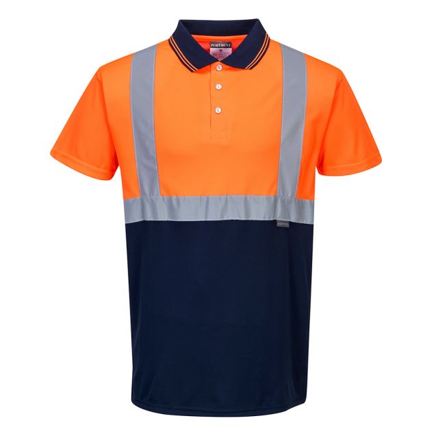 Orange/Navy