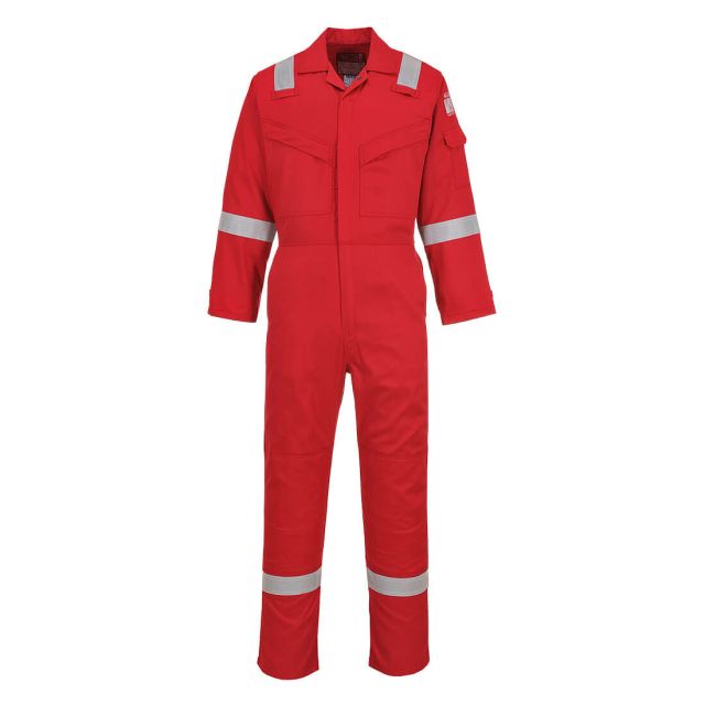 Portwest Flame Resistant Super Light Weight Anti-Static Coverall 210g