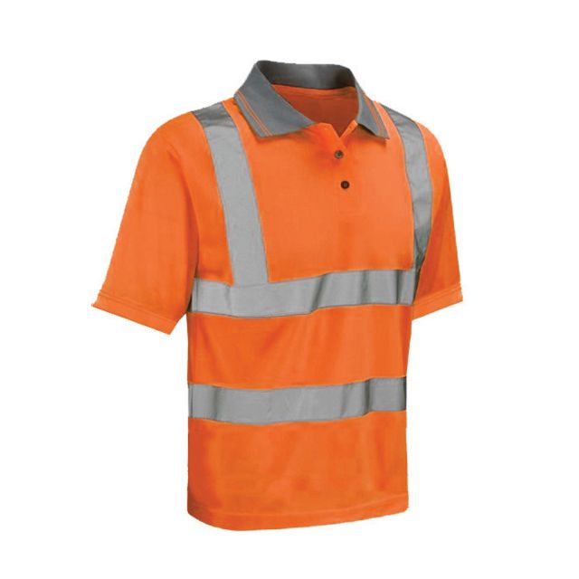 XAMAX® Hi Vis Essentials Hi Vis Polo Shirt