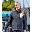 Model wearing Result Work-Guard Womens Treble Stitch Softshell