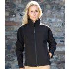 Model wearing Result Womens Classic Softshell Jacket