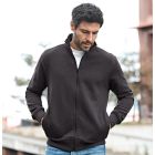 Model wearing Tee Jays Mens Full Zip Sweatshirt