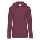 Fruit Of The Loom Ladies Lightweight Hooded Sweat Jacket