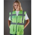 Yoko Hi Vis Executive Waistcoat