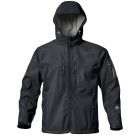 Front view of Black Stormtech Mens Epsilon H2Xtreme® Shell