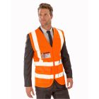 Model wearing Result Safe-Guard Executive Cool Mesh Safety Vest