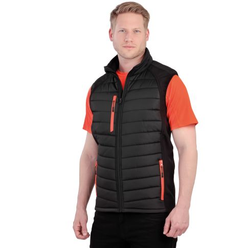 Compass Pad Softshell Gilet by Result Genuine Recycled at XAMAX®