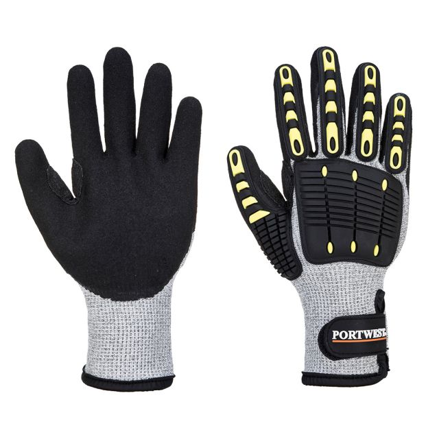 Impact and Cut resistant thermal gloves