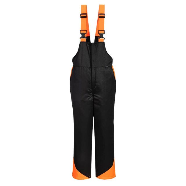 Chainsaw protection bib & brace overalls