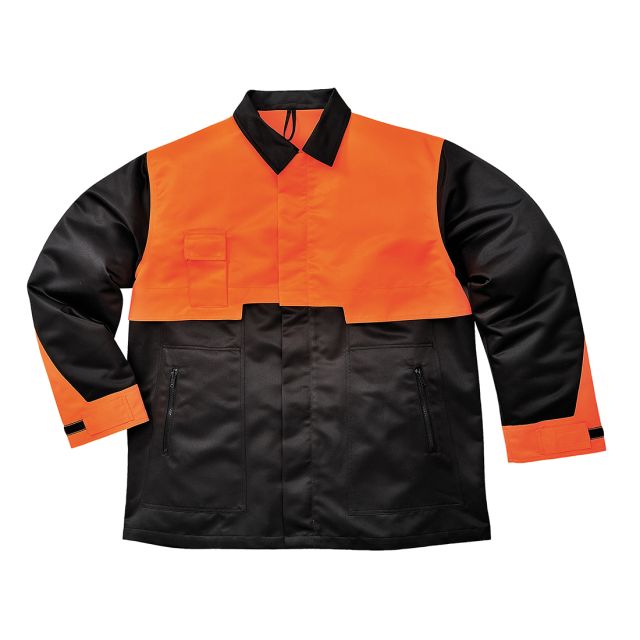 Chainsaw protection safety jacket