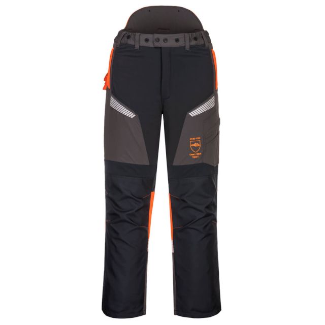 Chainsaw protection work trousers