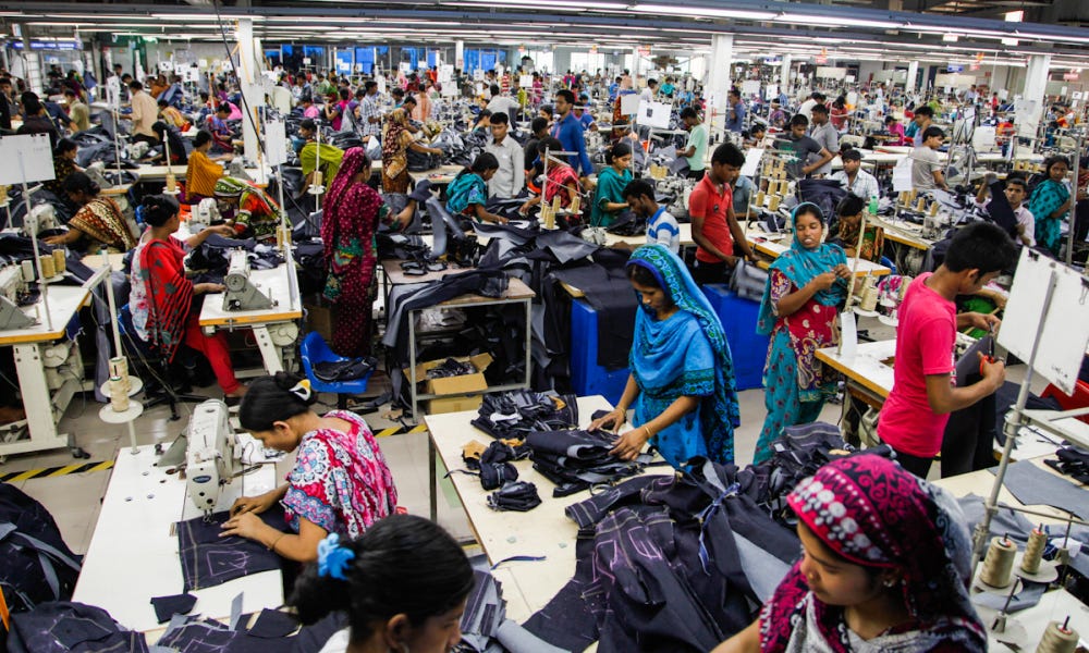 A Fast Fashion Sweatshop in Bangladesh