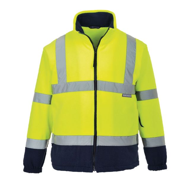 Hi Vis Contrast Fleece