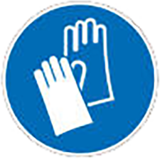 Hand Protection PPE Symbol