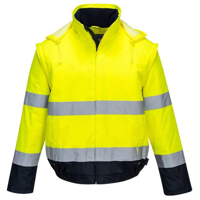 Portwest Hi Vis 2-in-1 Lite Bomber