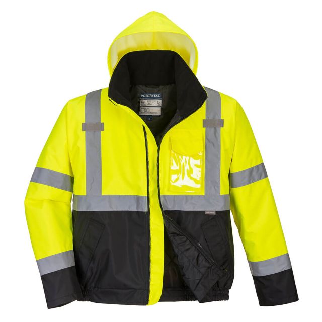 Portwest Hi Vis Contrast Bomber