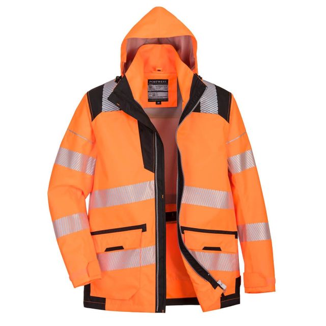 PW3 Hi Vis Breathable 5-in-1 Coat