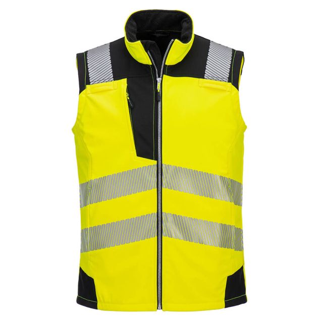 Portwest Softshell Hi Vis Bodywarmer