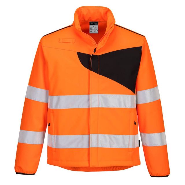 PW2 Hi Vis Softshell Jacket