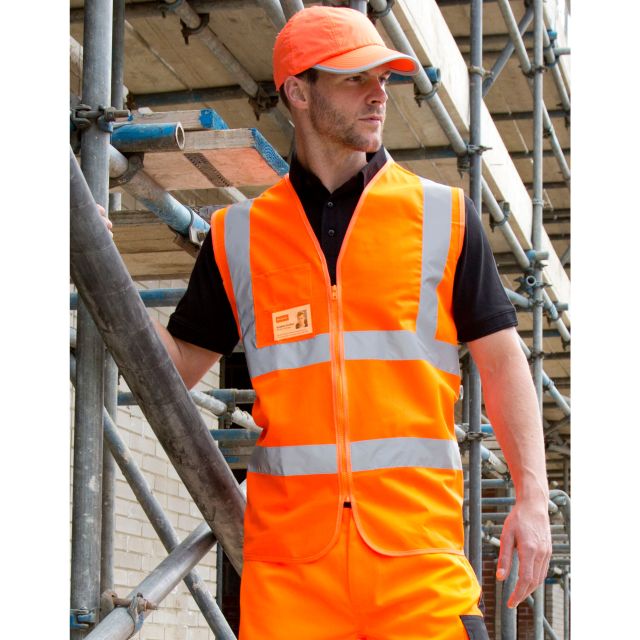 Result Core Zipped Hi Vis Vest