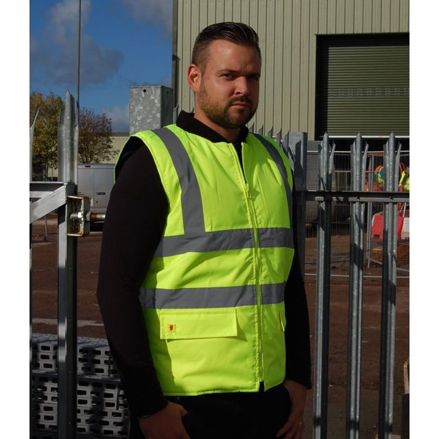 Warrior Phoenix Reversible Hi Vis Bodywarmer