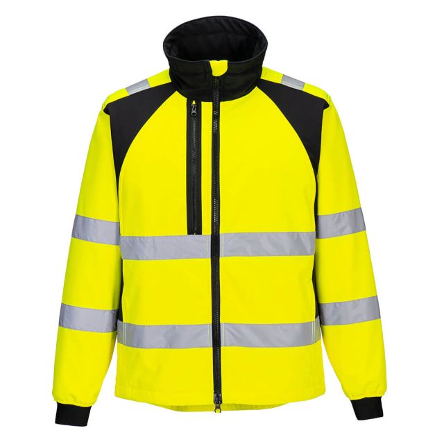 WX2 Eco Hi Vis Softshell Jacket