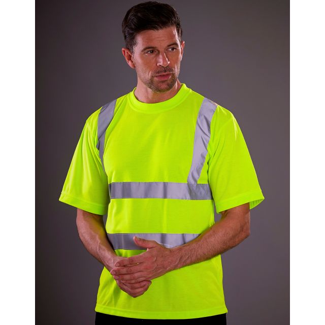 Yoko Hi Vis Short Sleeve T Shirt