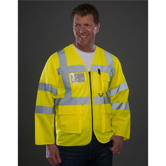 Yoko Long-Sleeved Hi Vis Executive Vest