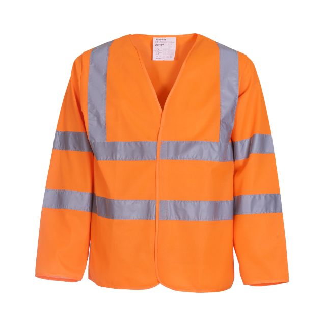 Yoko Long-Sleeved Hi Vis Waistcoat