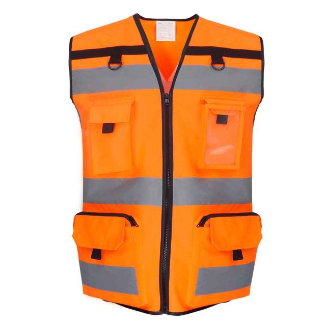 Yoko Ripstop Hi Vis Tool Vest