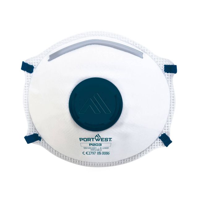 FFP2 Valved Dolomite Dust Mask