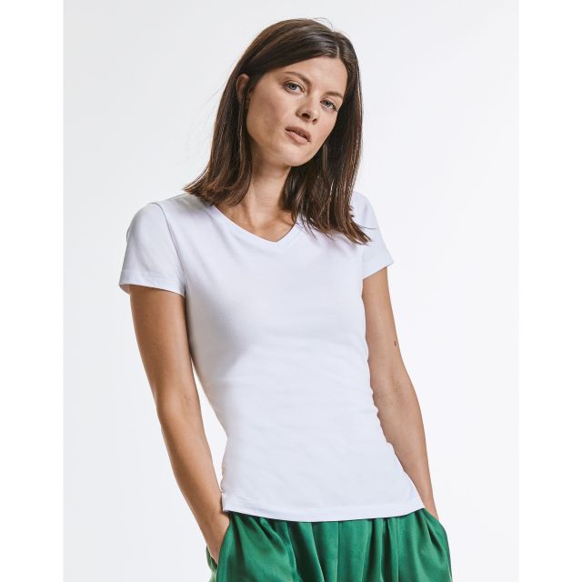 Organic Ladies V-Neck T Shirt