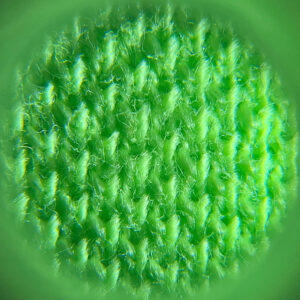 Microscopic view of a Pique Weave